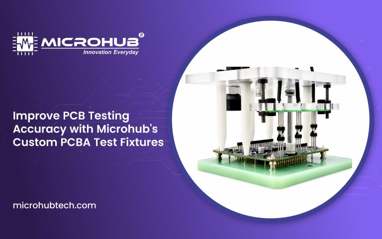 microhub's custom pcba test fixtures