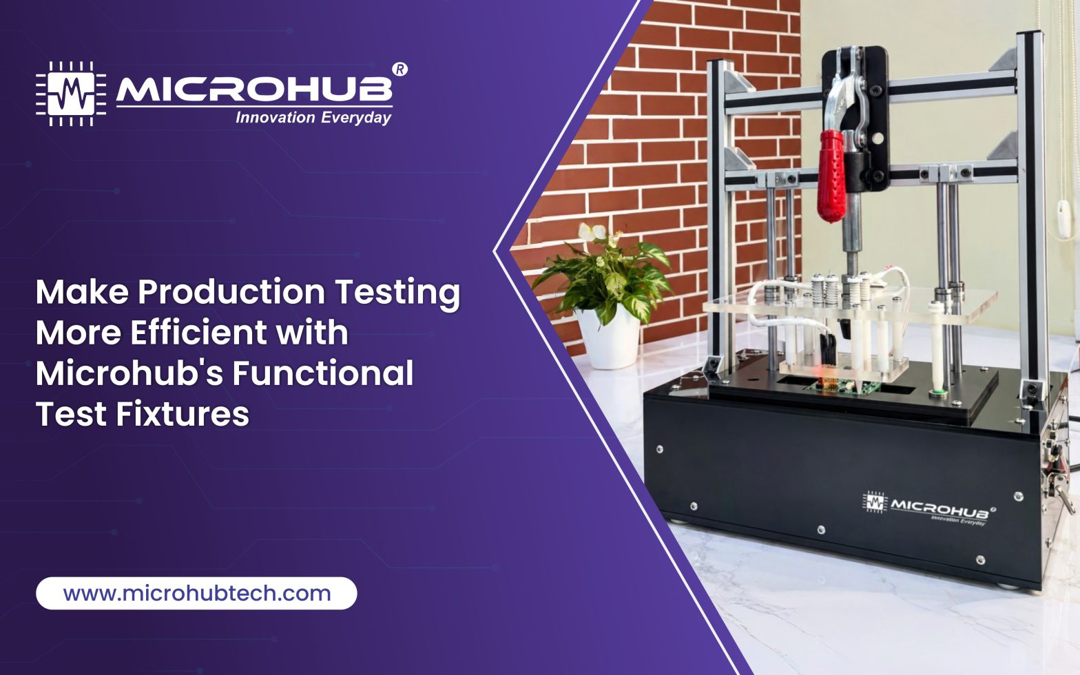 functional test fixtures for production testing